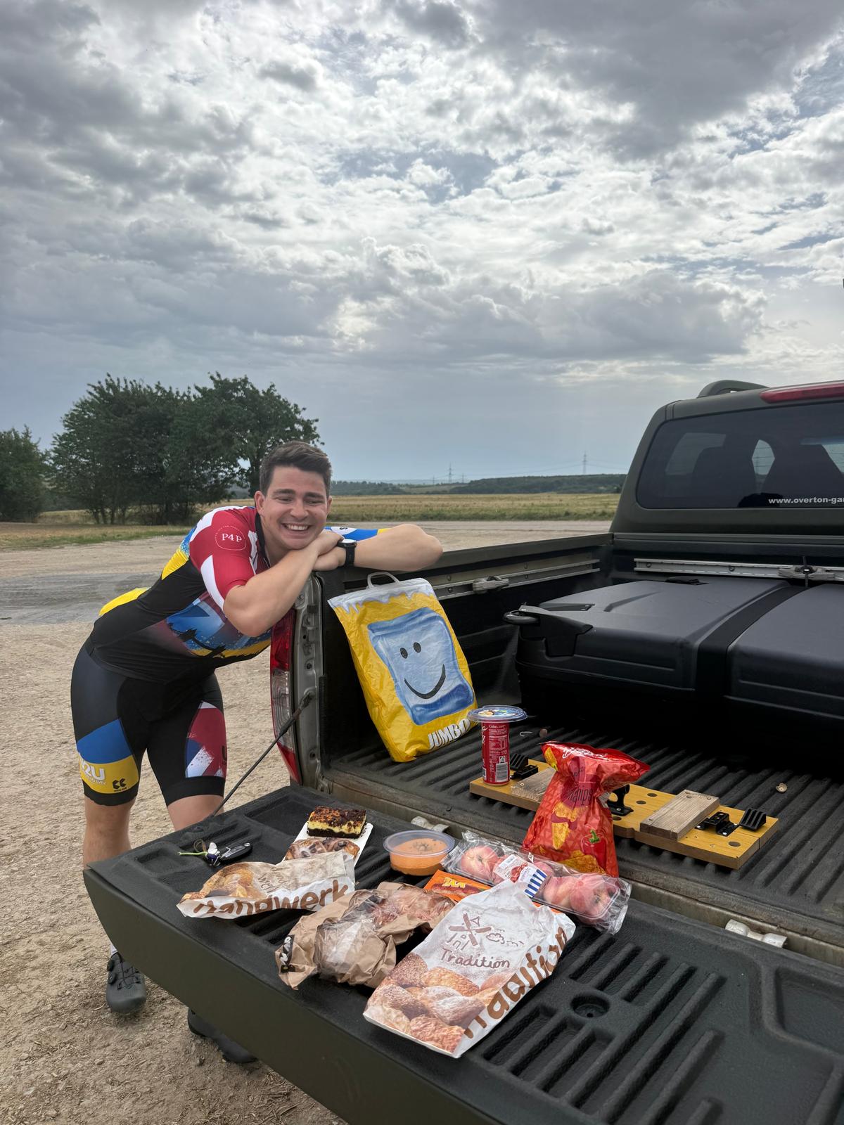 Day 7 of Matt's London to Lviv cycle challenge